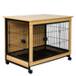PaWz Wooden Wire Dog Kennel Side End XXL XX-Large