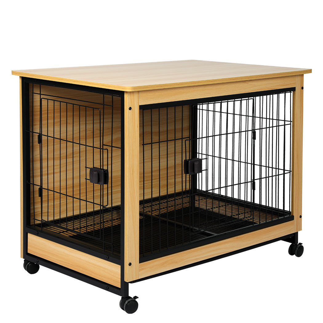 PaWz Wooden Wire Dog Kennel Side End XXL XX-Large