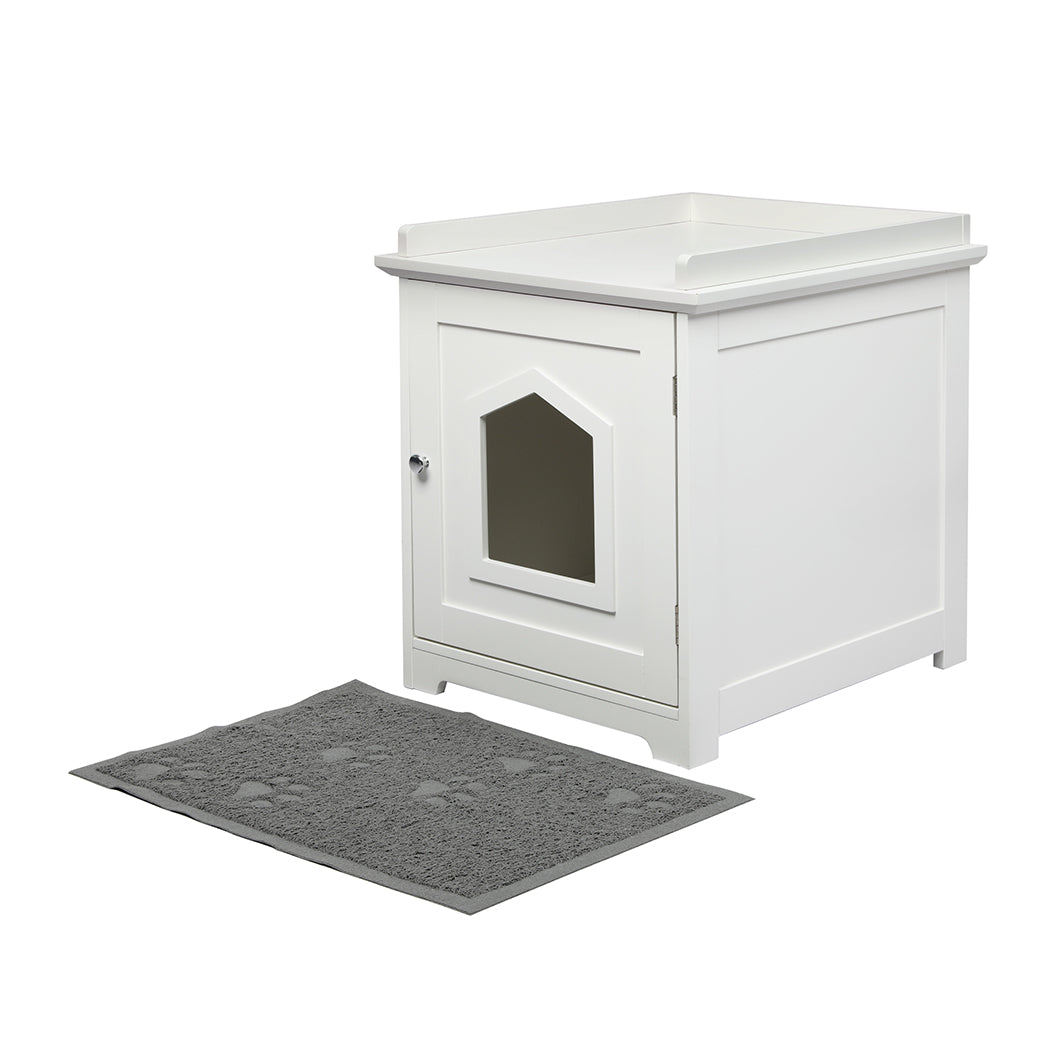 PaWz Cat Litter Box Mat Fully Enclosed