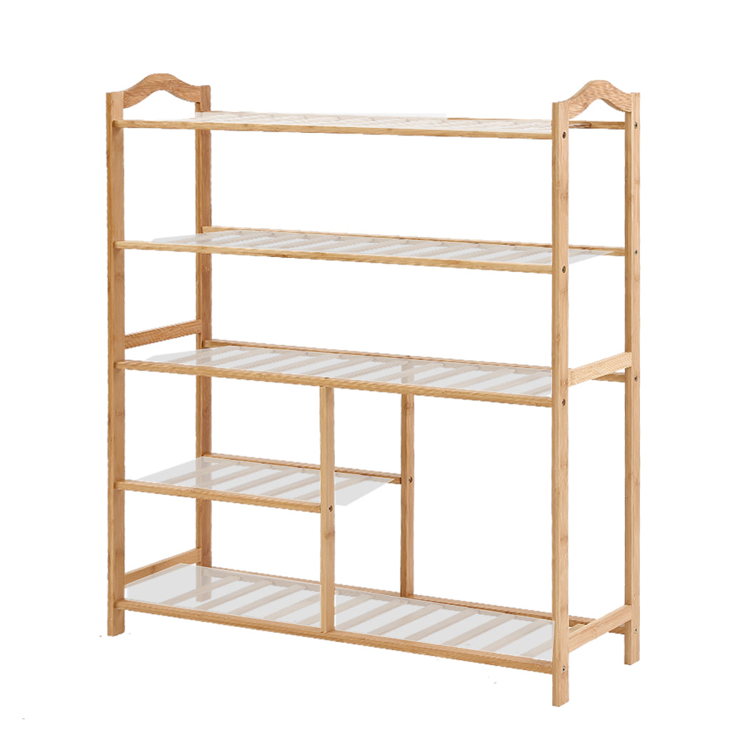 Levede Bamboo Shoe Rack Storage Wooden