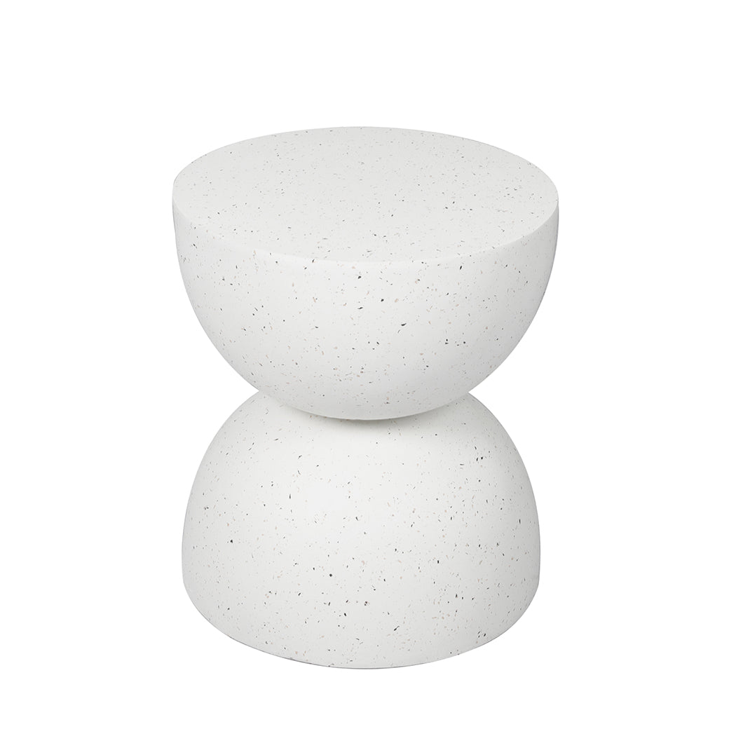 Levede Side Table Terrazzo Coffee Tables Beige