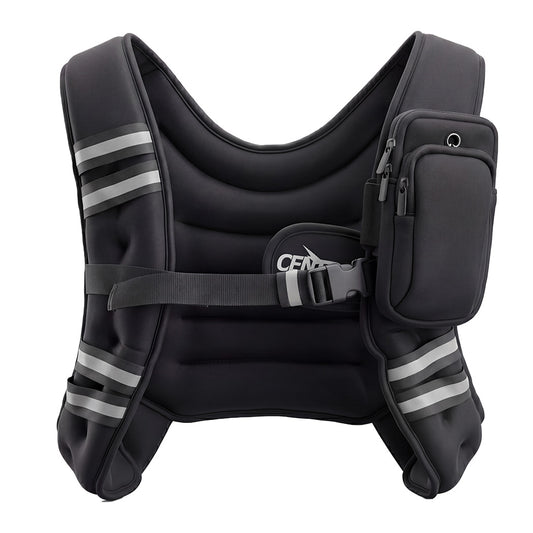 Centra 5.5kg Weighted Vest Adjustable Workout Weight Jacket Exercise Training