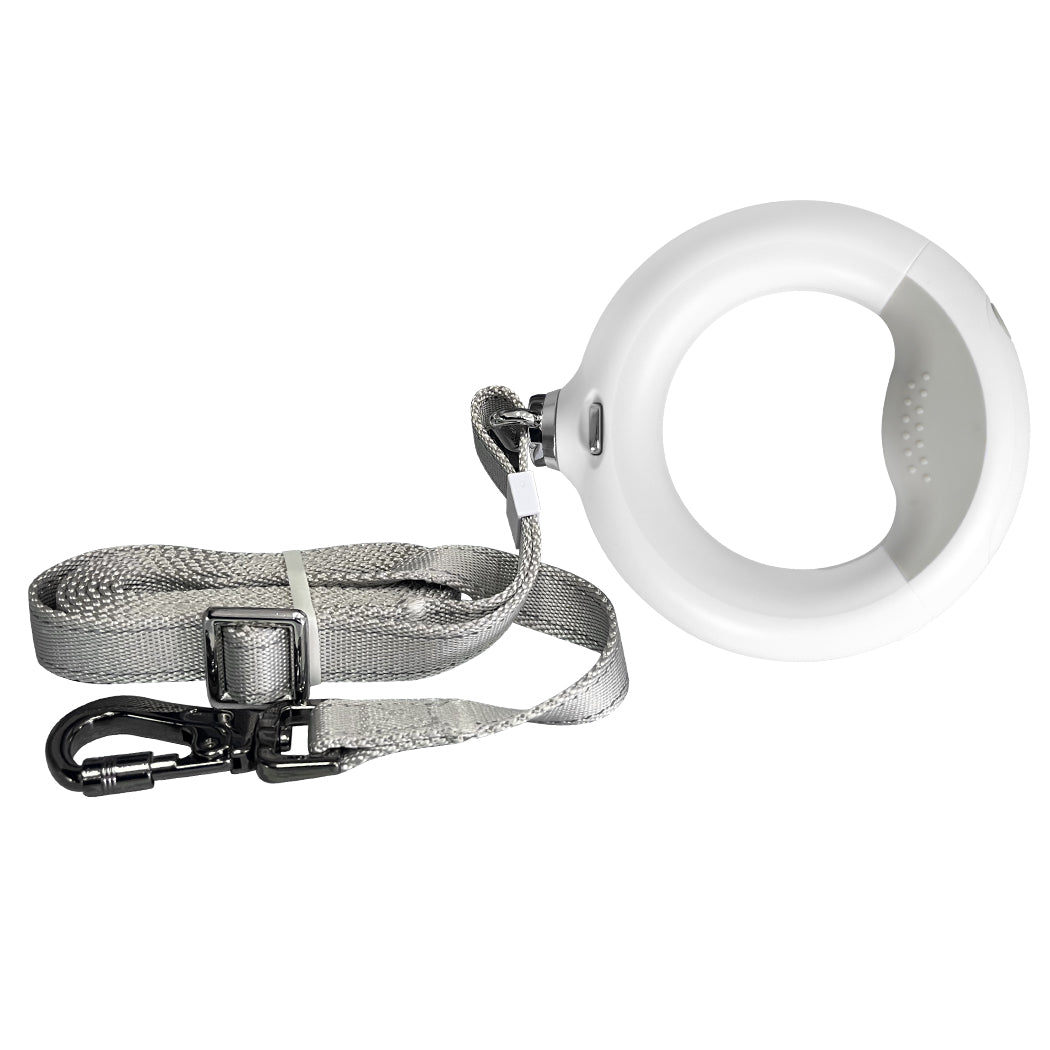 PaWz LED Dog Leash Lead Walking Rope White