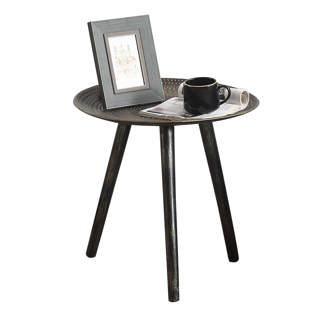Levede Side Table Coffee Bedside End Bronze