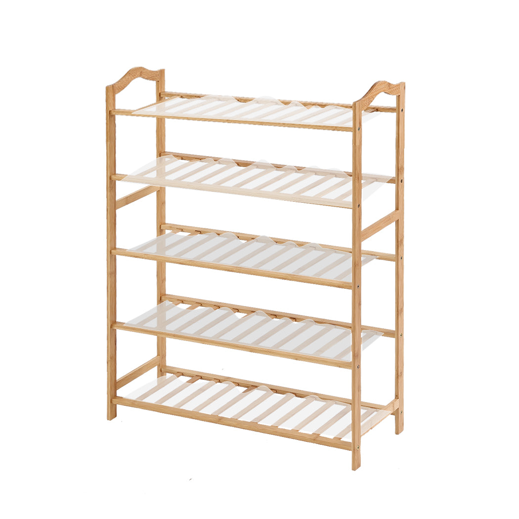 Levede Bamboo Shoe Rack Storage Wooden