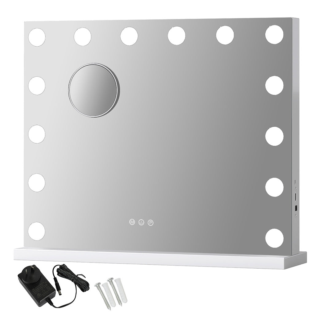 Yezi LED Vanity Makeup Mirror 42x50cm