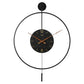 Yezi Wall Clock 50cm Large Round Modern Home Decoration
