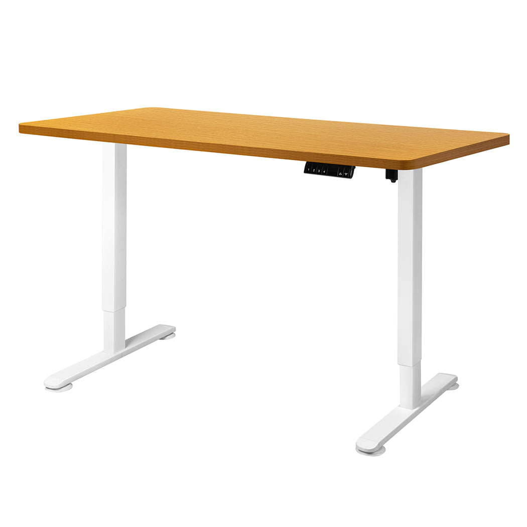 Levede Motorised Standing Desk Adjustable 140cm Natural 1000x 1MM