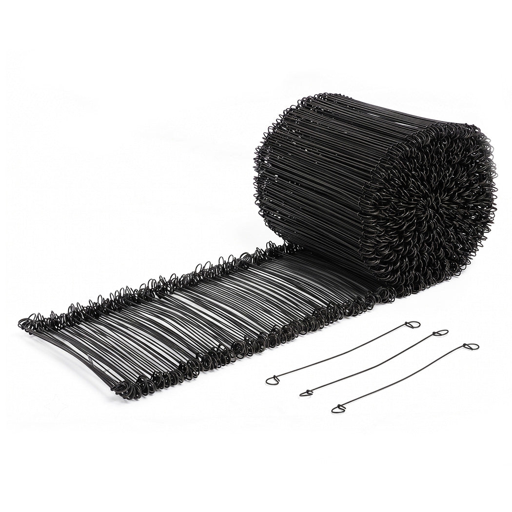 Traderight Cable Ties Rebar Tying Tool Reinforcing Mesh Loop Ties Metal 1000Pcs