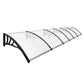 Mountview Window Door Awning Outdoor 1M X 6M Transparent 1x6M
