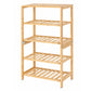 Levede Shoe Rack 5 Tier 25kg Storage Stand Multipurpose Shelfs Entryway Bamboo