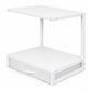Levede 2 Tier Printer Stand Storage Shelf Desk Organiser Rack Drawer Office