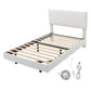Levede Floating Bed Frame With RGB LED Light Headboard Base Platform Single