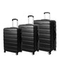 Slimbridge 3PC Luggage sets Suitcase Black