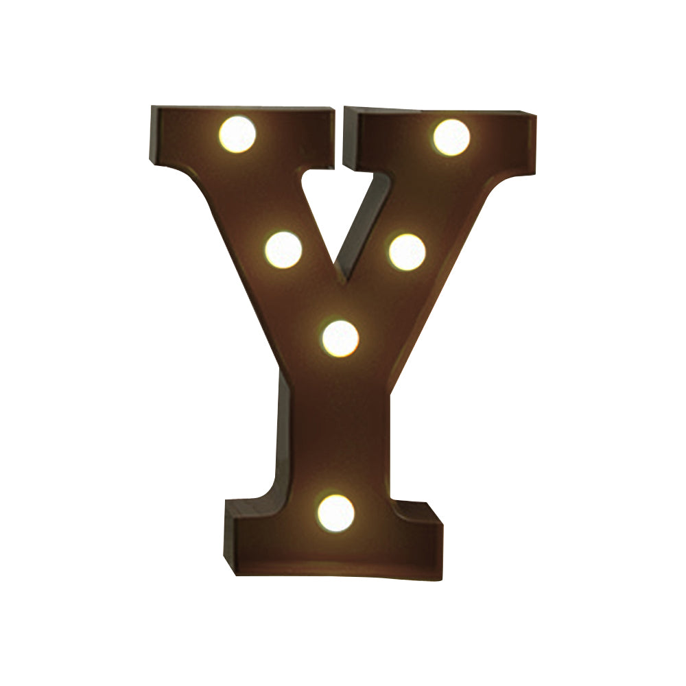 LED Metal Letter Lights Free Standing