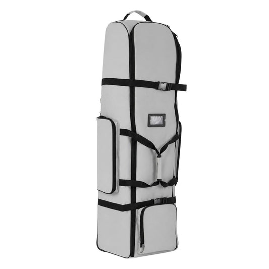 Centra Golf Travel Bag Padded Reinforced Wheels 900D Oxford for Airline,Grey