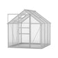 Lambu Greenhouse Aluminium Walk In Green