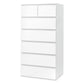 Levede Tall Storage Cabinet 7 Drawer Dresser Bedroom Storage Cupboard Tallboy