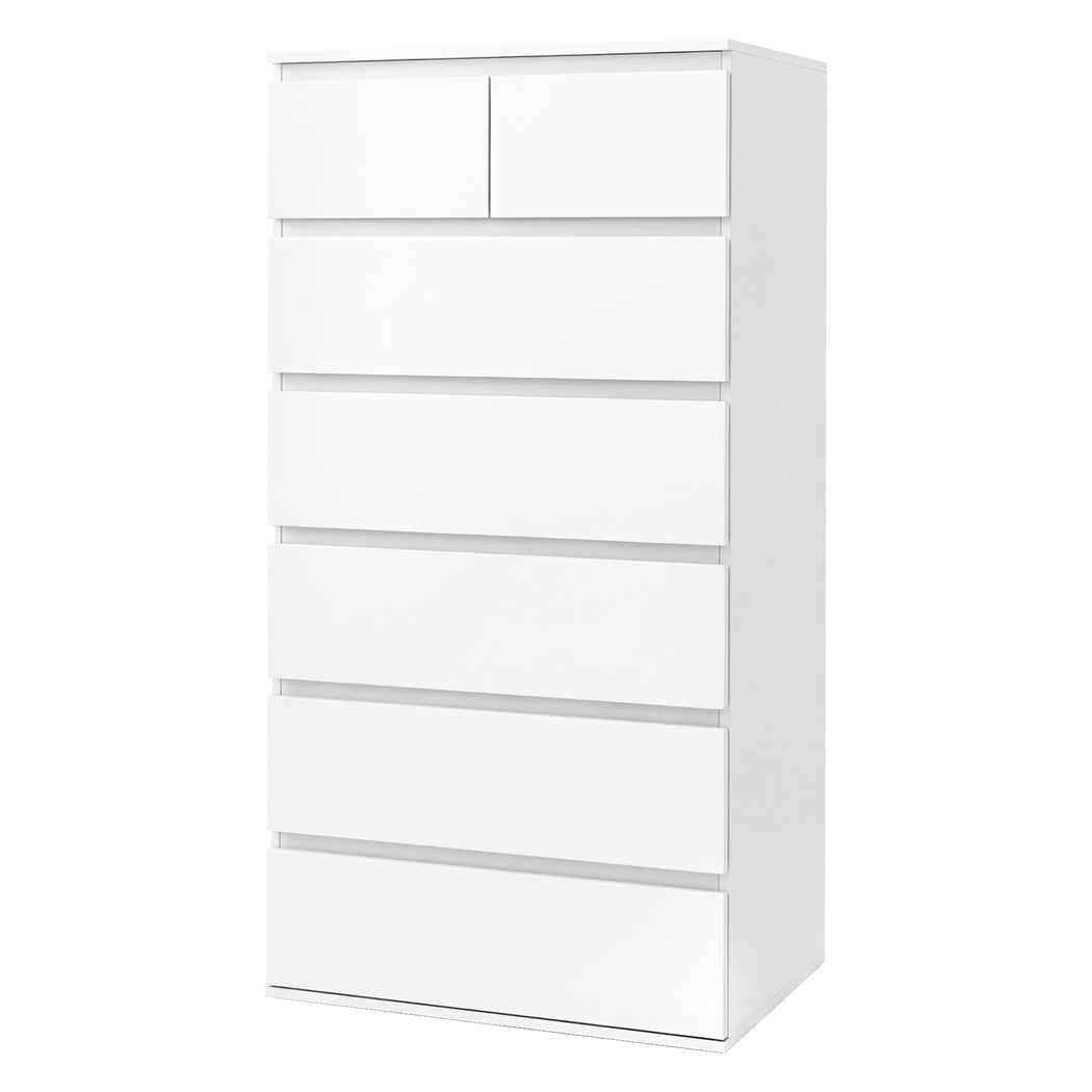 Levede Tall Storage Cabinet 7 Drawer Dresser Bedroom Storage Cupboard Tallboy