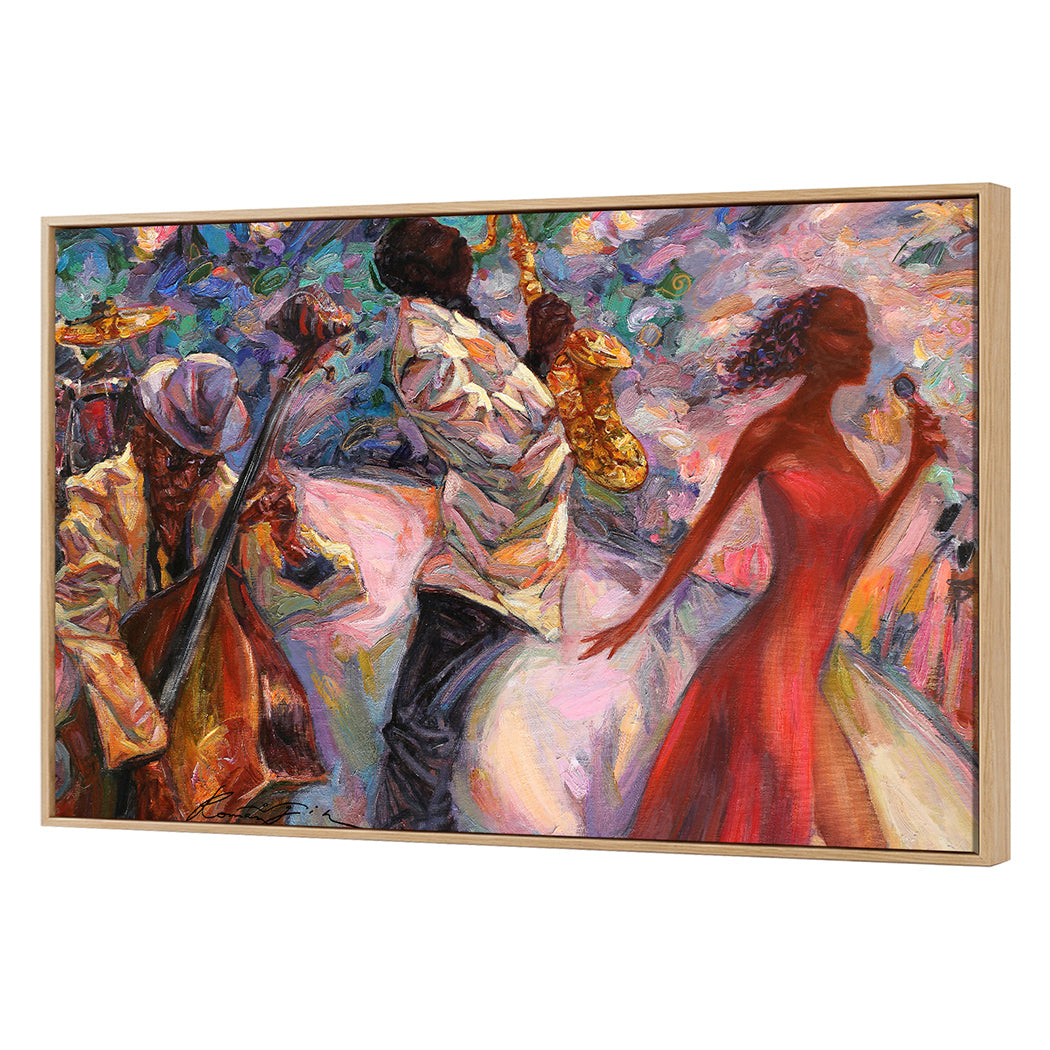 Yezi Modern Canvas Wall Art Large Abstract Figure Painting Decor 70x100cm