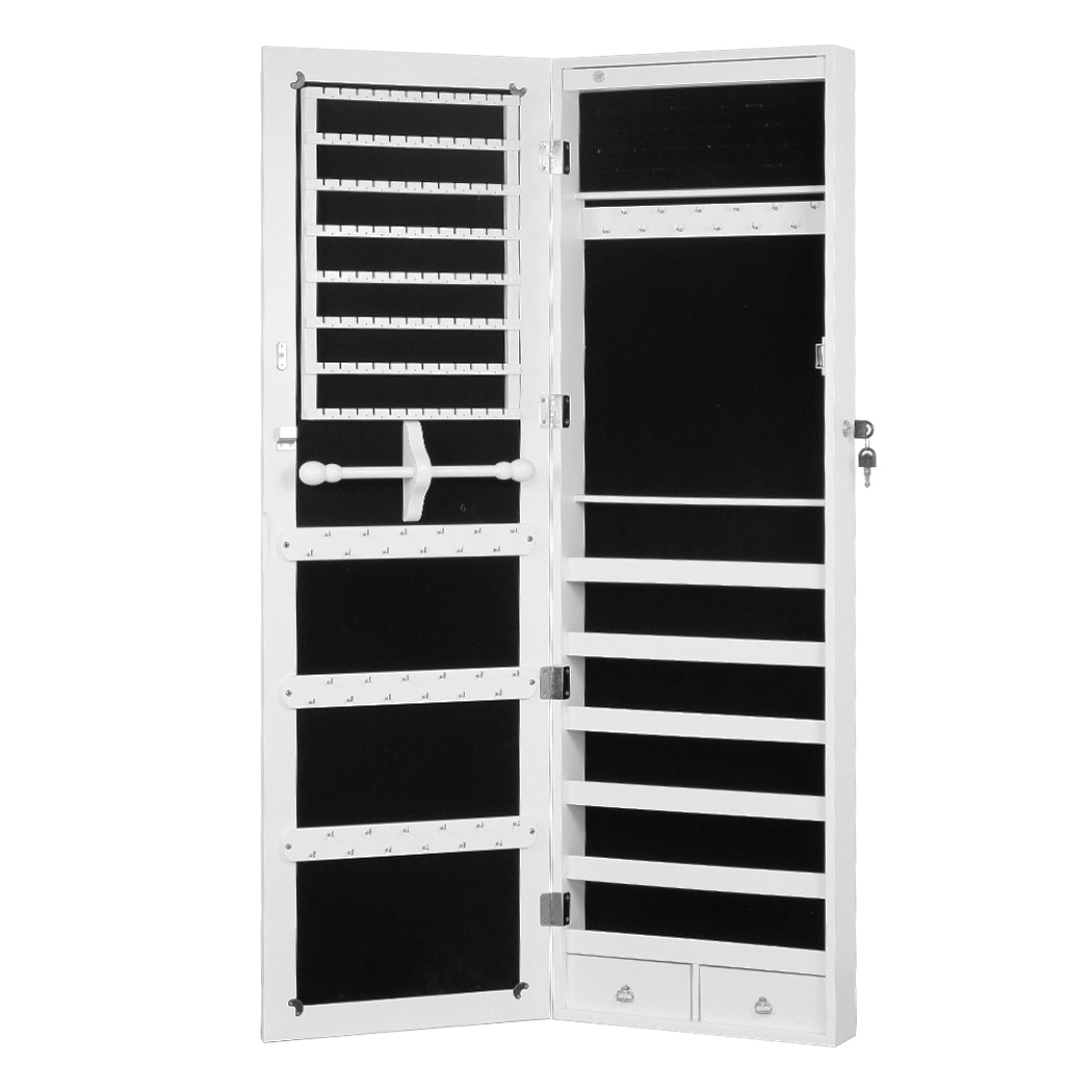 Levede Mirror Jewellery Cabinet Makeup