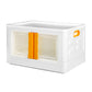 45L Storage Container Stackable Toy Yellow
