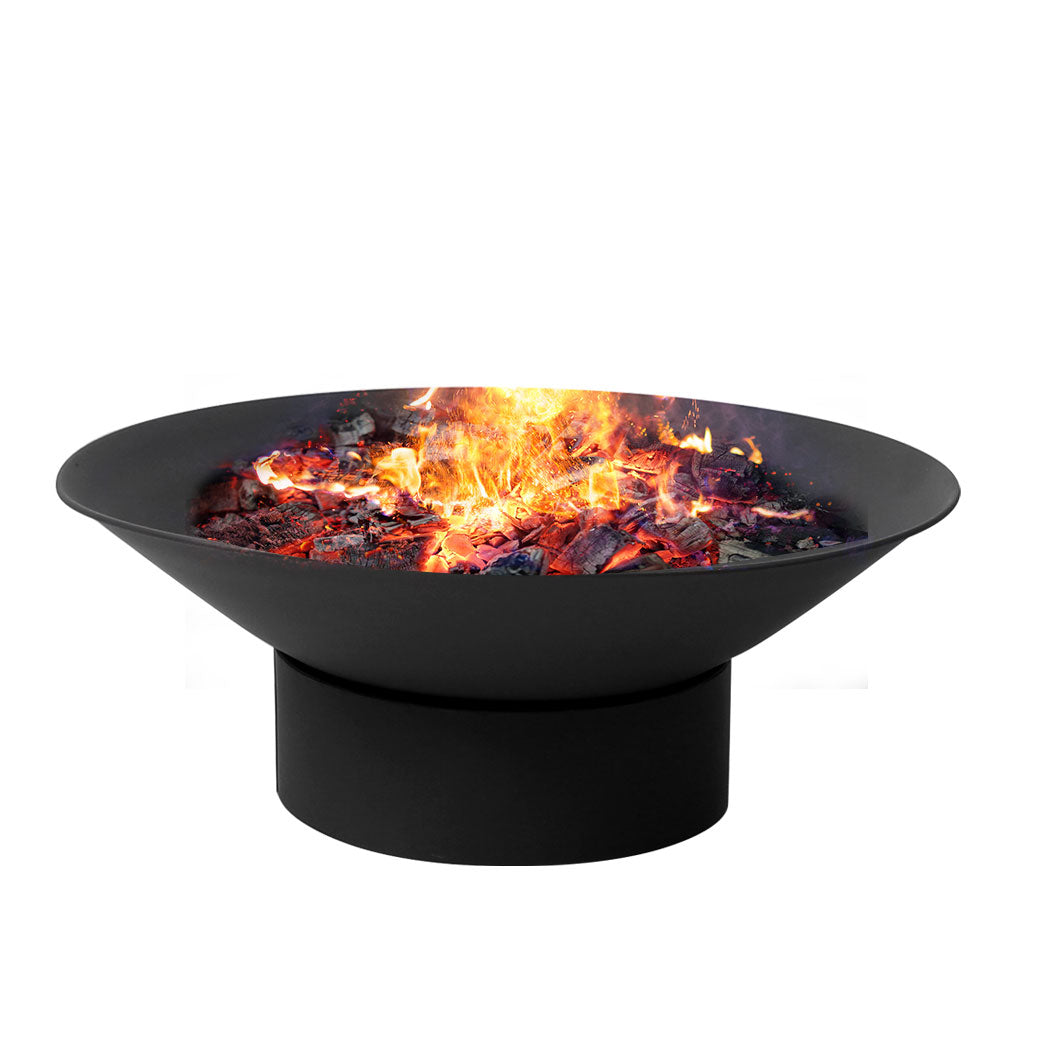 Moyasu 2IN1 Fire Pit Bowl Fireplace Black