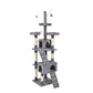 PaWz Cat Tree Scratching Post Scratcher Grey