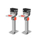 Manan 2X 410mm-545mm Drop Down Corner Silver