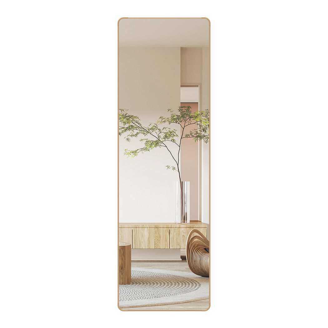 Yezi 120cm Wall Mounted Full Length Mirror Door Hanging