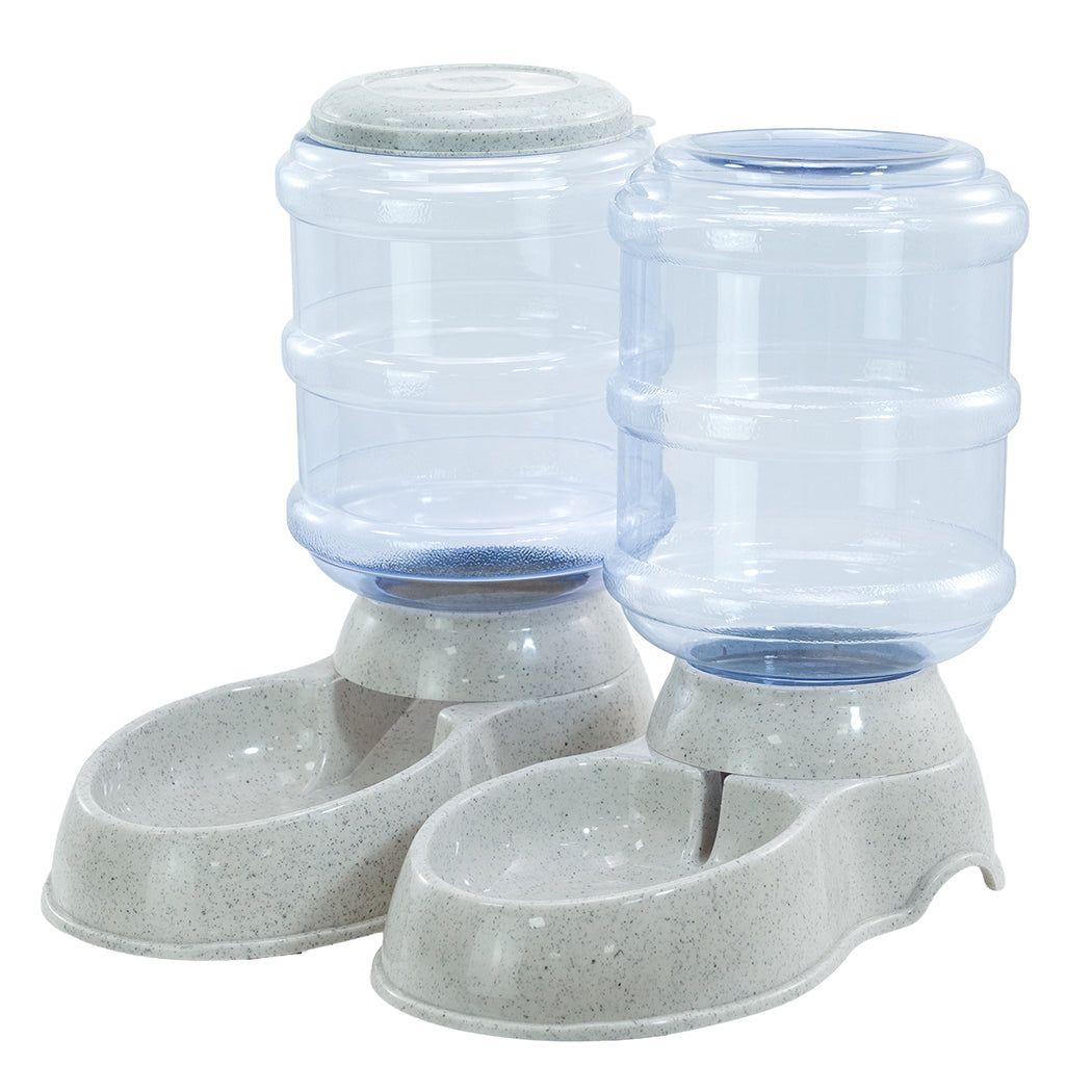 Pawz Automatic Pet Feeder Water Dispenser Set 3.5L