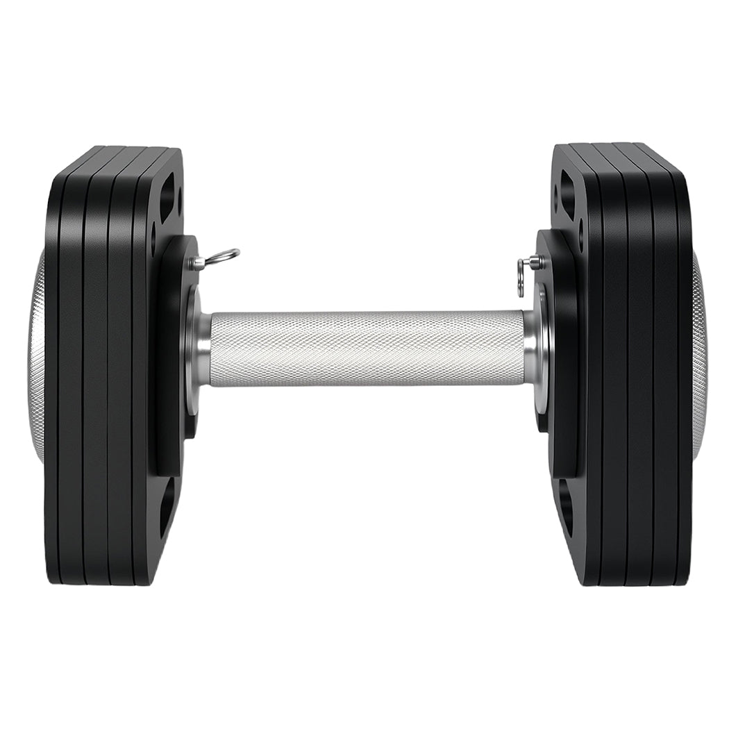 Centra 4-20kg Adjustable Dumbbells Weight Plates Home Gym Training Fitness