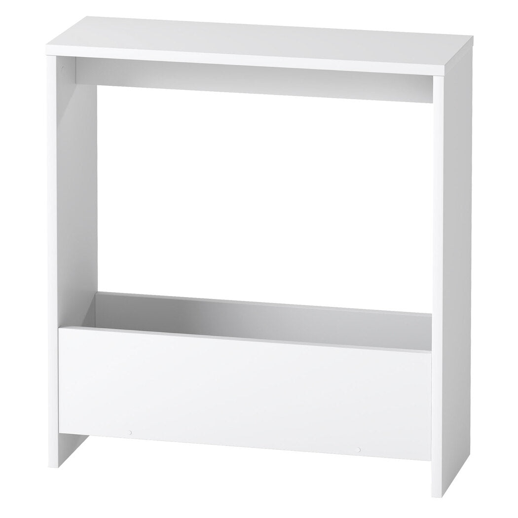 Levede Side Table with Magazine Rack Small End Table