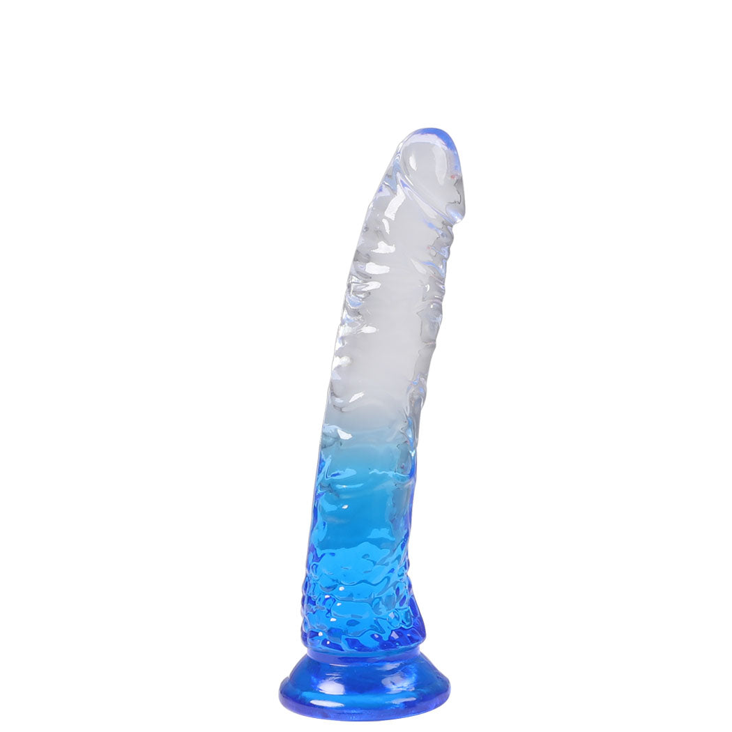 Urway Dildo Dong Realistic Penis Cock Blue 20cm