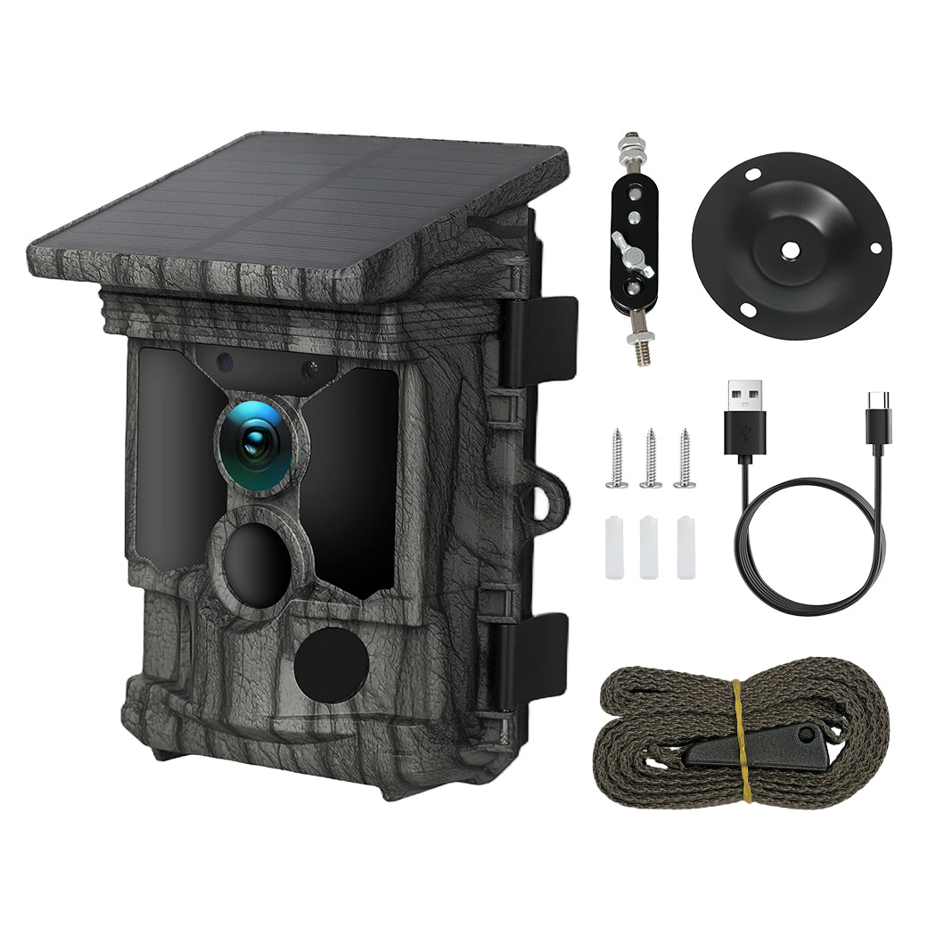 Centra Solar Trail Camera 4K 112MP Hunting Game Cam