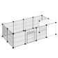 Pawz 14 Panels Hamster Playpen Puppy Small Pets Fence