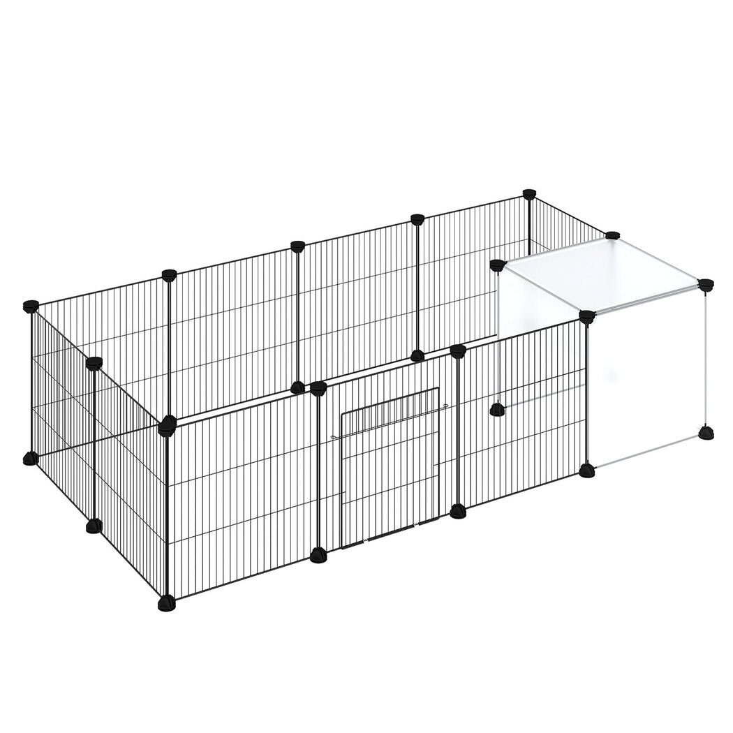 Pawz 14 Panels Hamster Playpen Puppy Small Pets Fence