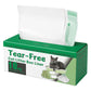 Pawz Cat Litter Bags 30 Pcs 94 x 45cm Drawstring 10kg HDPE White Green