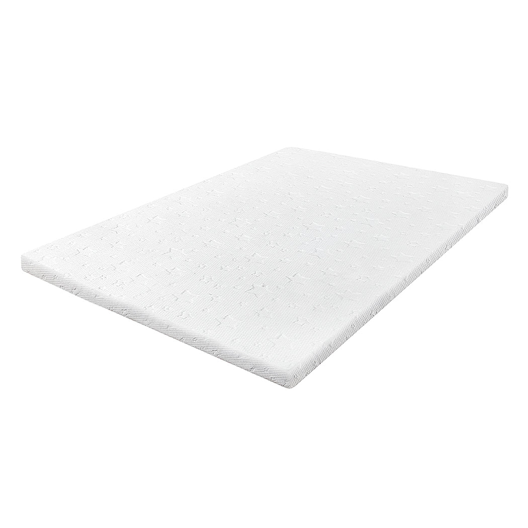 Dreamz Dual-layer Memory Foam Mattress Topper Double