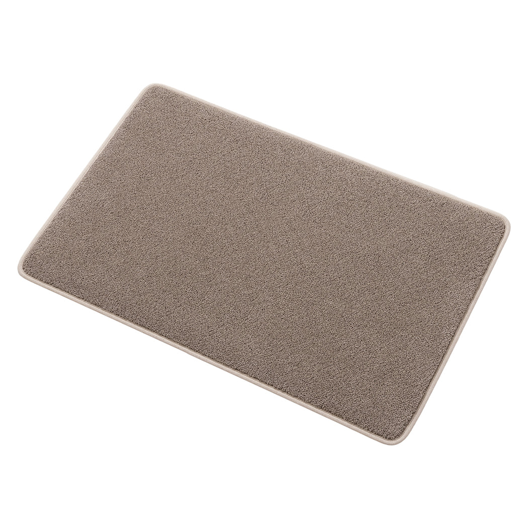 Marlow Door Mat Non Slip Absorbent Washable Pet Friendly for Entrance Beige