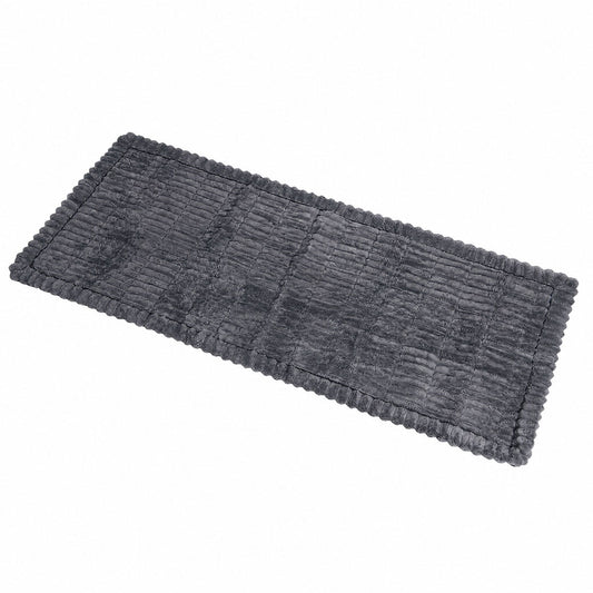 Marlow Sofa Cover Lounge Plush Pet Couch Cover Non-Slip Dark Grey 70x150cm