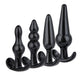 Urway 4 Pack Anal Butt Plug Ass Bum Black