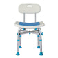 Levede Shower Chair Adjustable Height Safety Seat Bench Bathroom Safety Assist
