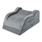 DreamZ Leg Elevation Pillow After Surgery Gel Memory Foam Double Leg Grey