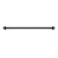 Marlow Steel Curtain Rod Quiet Rail Black