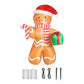 Santaco Christmas Inflatable Outdoor Gingerbread Man 2.5M