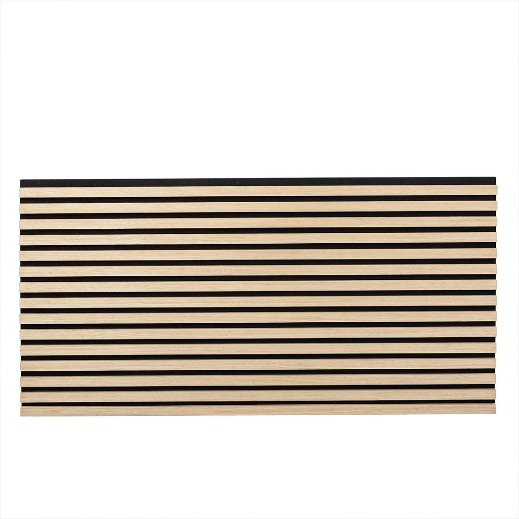 Levede Acoustic Wall Panels 4pc NRC>0.7 120 x 60cm for Interior Wall Decor Oak