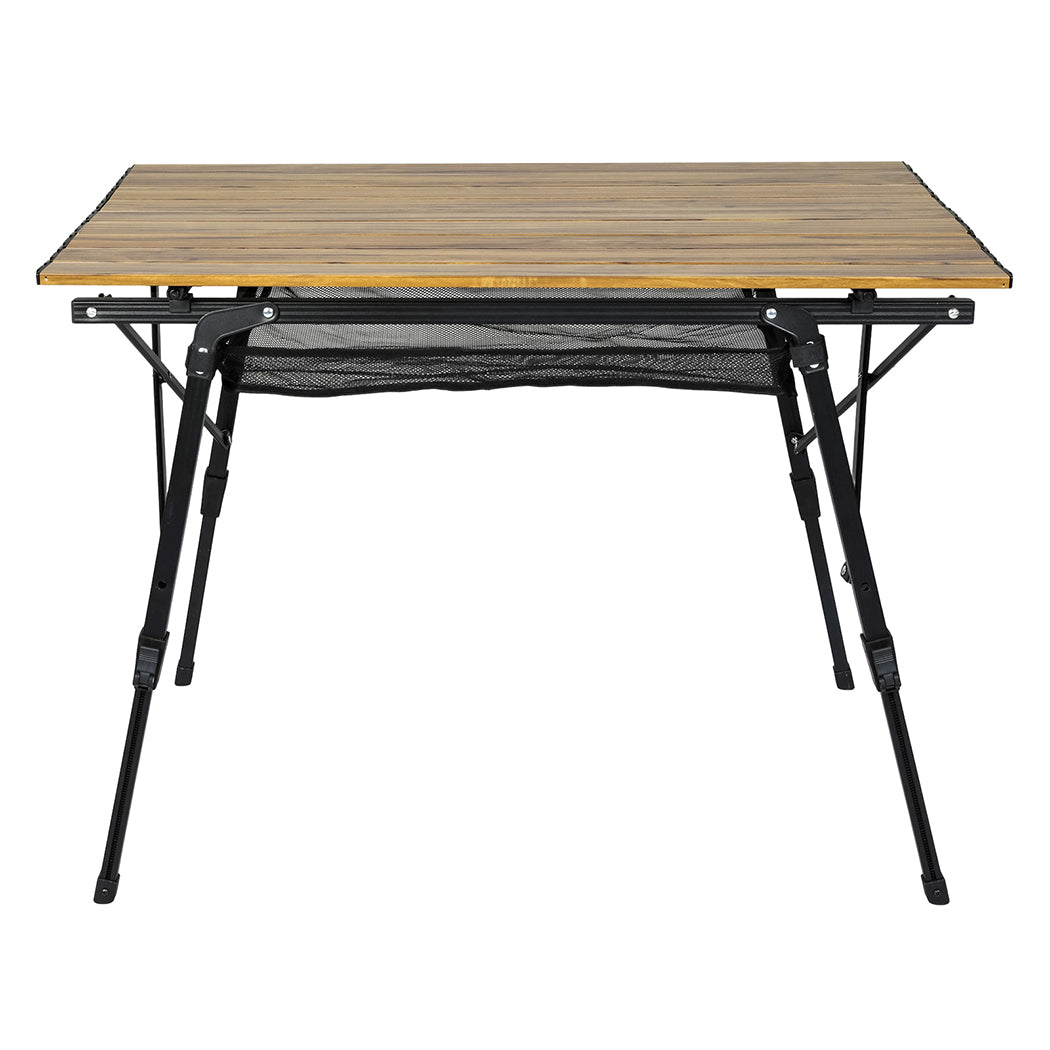 Levede Folding Camping Table Portable Aluminium BBQ Desk Rollup Picnic Outdoor