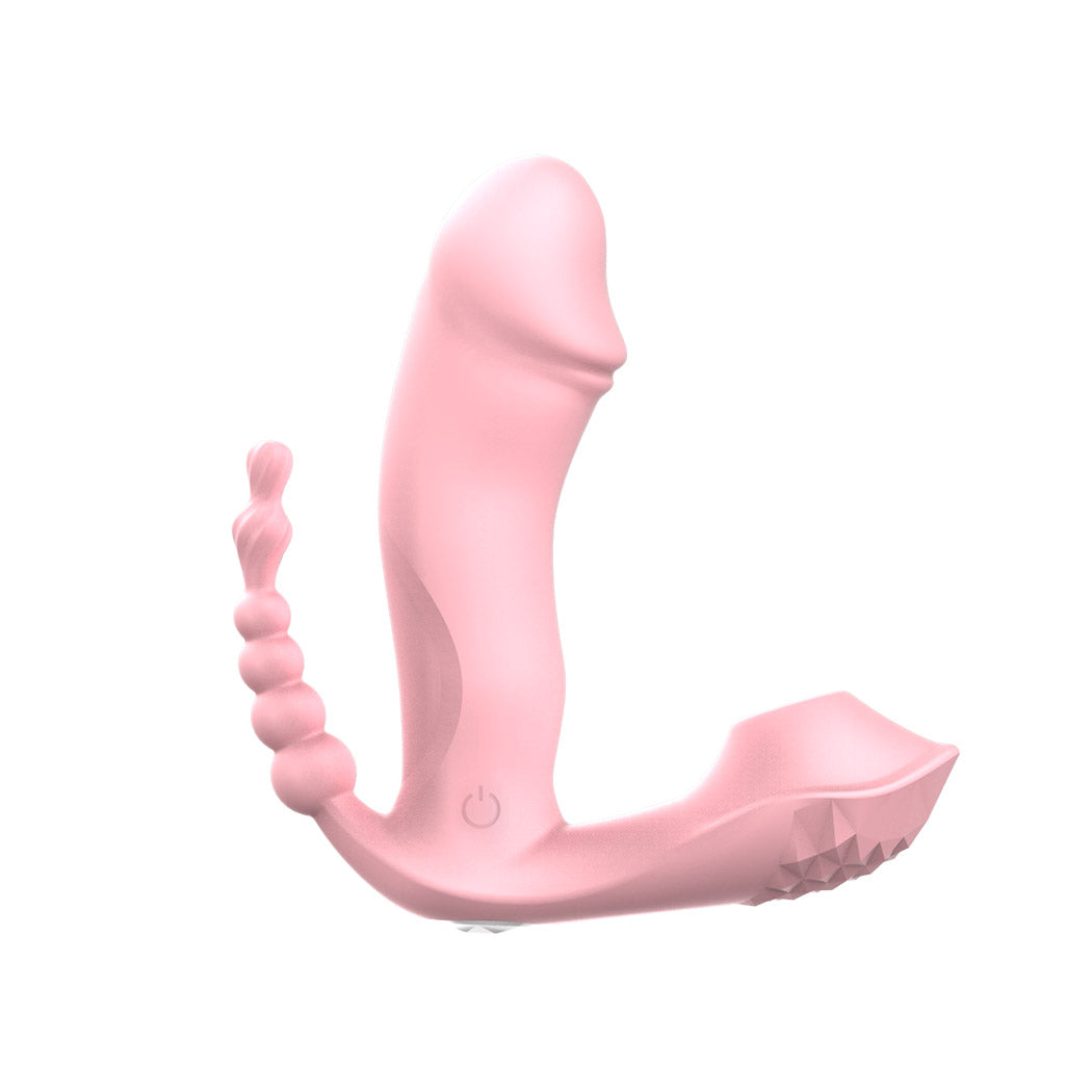 Urway Wearable Dildo Vibrator Stimulator Pink
