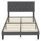 Levede Bed Frame Upholstered Platform Mattress Base Double